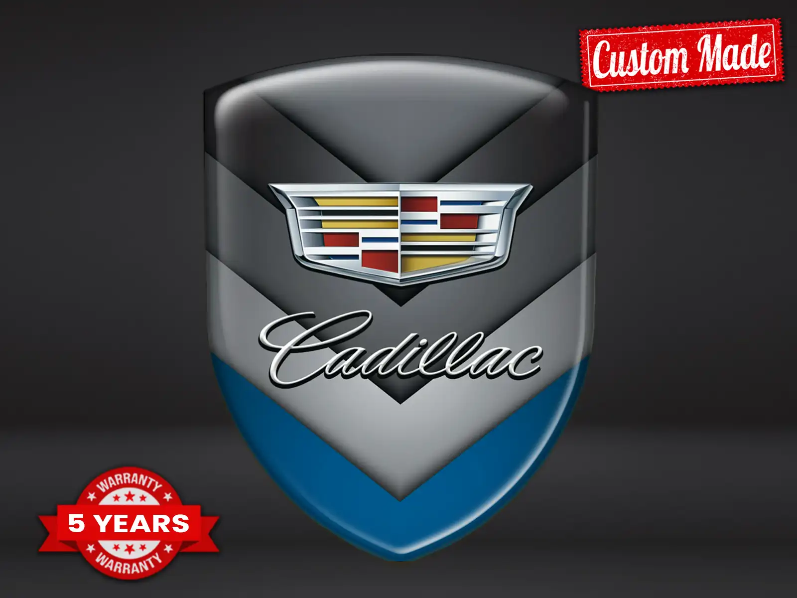 Cadillac Heckscheibenaufkleber Edition Stabil Universal